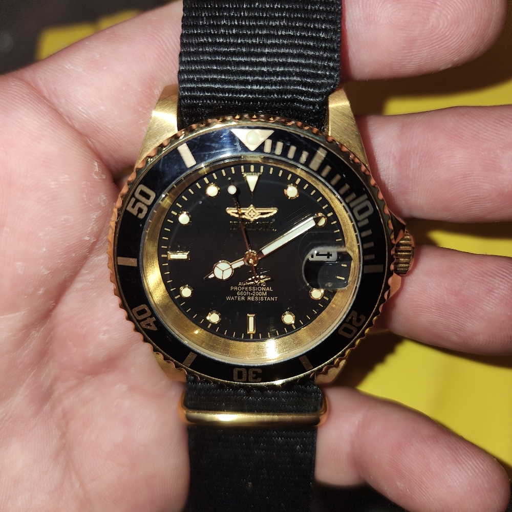 Invicta Pro Diver Automatic With Extra Strap - image 4